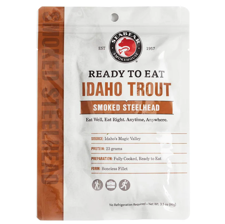(4 pack) Ready-to-Eat Smoked Idaho Trout, 3.5 oz - Gallery 6