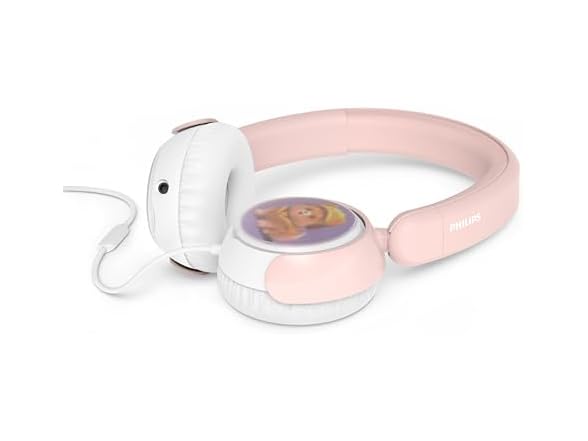 Philips K2000 Lightweight On-Ear Wired Kids Headphones