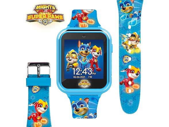 Accutime Boys 40mm PAW Patrol Kids Smartwatch