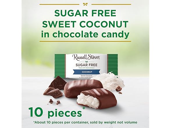 Russell Stover SF Coconut in Choc 5oz