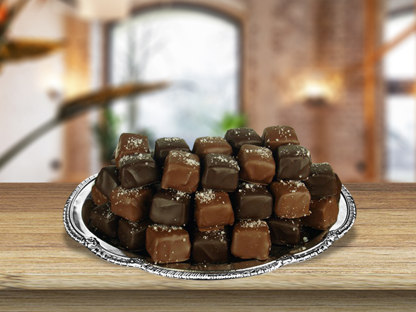Fleur de Sel Chocolate Covered Caramels - Gallery 4