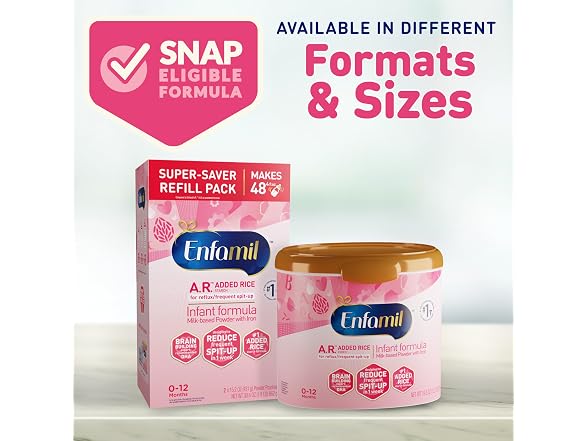 Enfamil A.R. Baby Formula Proven to Reduce Spit