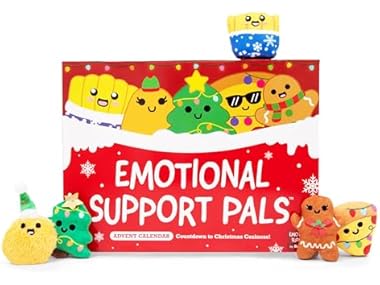 $14.99, Was $49.99, 70% Off! Emotional Support Plush Advent Calendar dealfomo