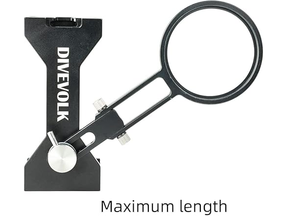 DIVEVOLK Expansion Clamp with 67mm Lens