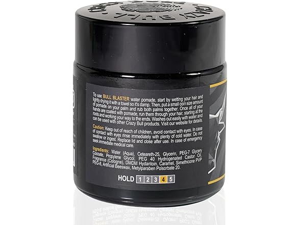 Crazy Bull Hair Bull Blaster Water Pomade