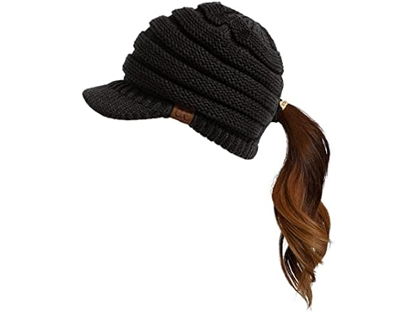 C.C Women (OS) Hatsandscarf Exclusives Knit Grey