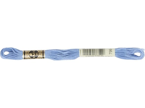 DMC 6-Strand Embroidery Cotton Floss, Medium, Delft Blue