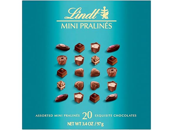 Lindt Mini Pralines Assorted Box 3.4oz