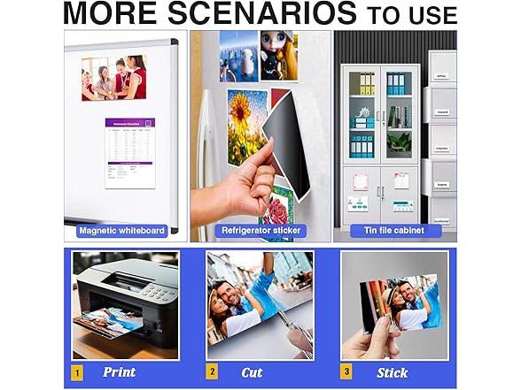 JINGZHAN Printable Magnetic Sheets