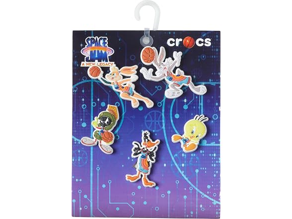 Crocs Jibbitz Space Jam 5-Pack Shoe Charms