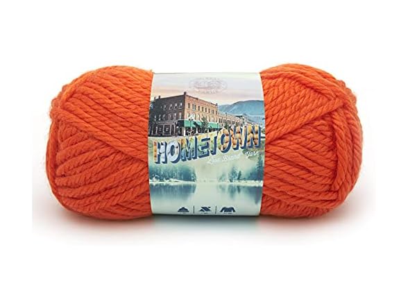 Lion Brand Yarn Hometown Yarn, Super-Bulky