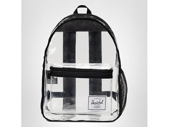 Herschel Supply Co. Classic Backpack, Clear/Black, Standard - 26L