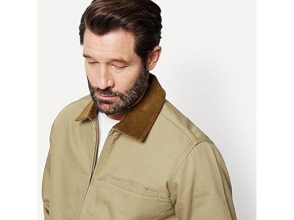 Amazon Essentials Mens Relaxed Fit Denim Jacket