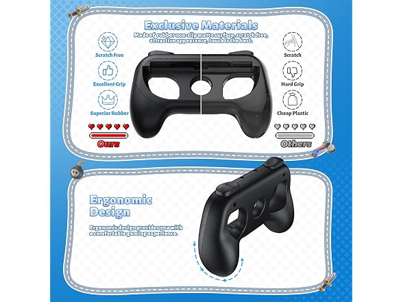FASTSNAIL Joy-Con Controller Grips