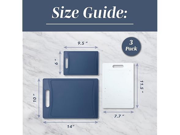 Non-Slip Cutting Board Set
