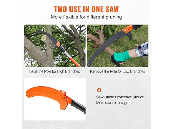 VEVOR Manual Pole Saw
