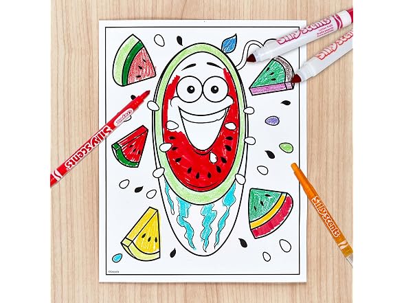 Crayola Silly Scents Art Case Color Set