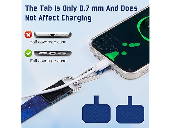 JollyPop Phone Lanyard, Adjustable