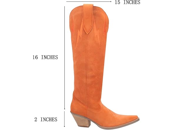 SHODENSE Women Suede Knee High Cowgirl 
