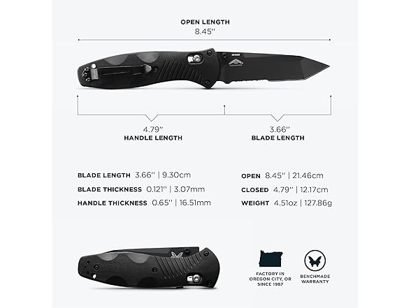 Benchmade Barrage Knife