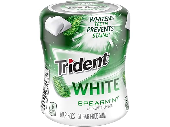 Trident White Spearmint 60ct