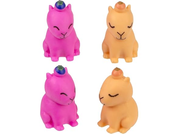 Mini Axolotl Squeezy Figurines - 1" (Pack of 250)