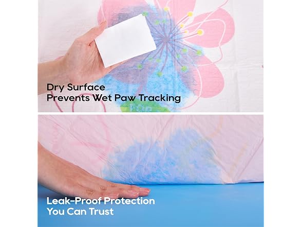 HoneyCare Vortex Funnel Pink Printed Training Pads L