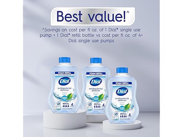 Dial Dial Spring Water Refill 30oz HPC