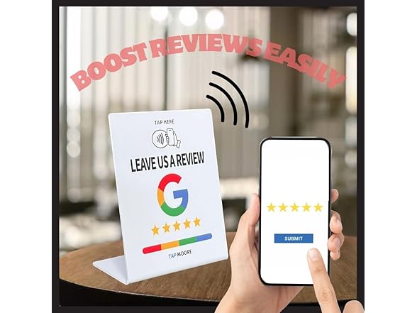 Generic NFC Review Tap Stand