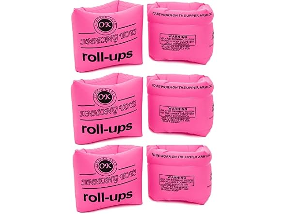 HOMEGOAL 3 Pairs Floaties Inflatable