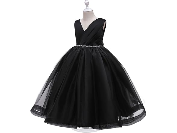 Mitun Semi Girls (9-10 Years) Flower Girl Dress
