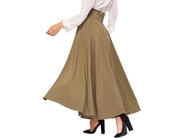 SweatyRocks Women (L) Elegant High Waist Skirts