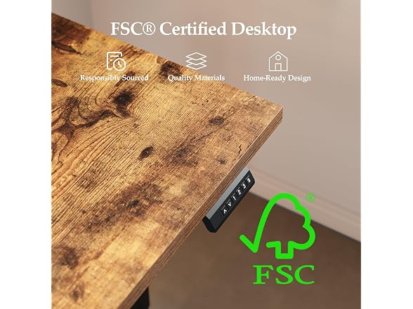 L Shaped Standing Desk 63 x 55 Inch