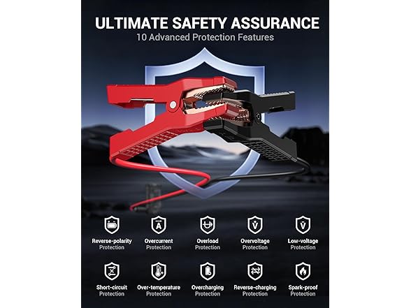 AVAPOW 6000A Car Battery Jump Starter 