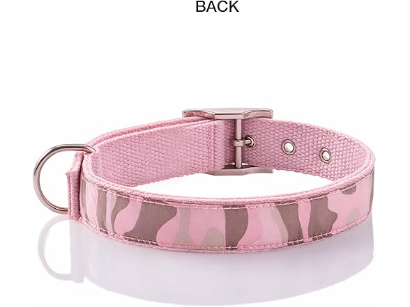 Remy II - The Recycled Ribbon Collar, Pink Camo