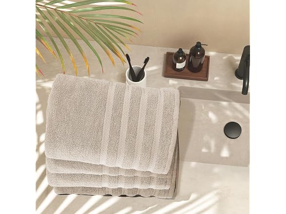 Hearth & Harbor Bath Towels for Bathroom - 100% Cotton