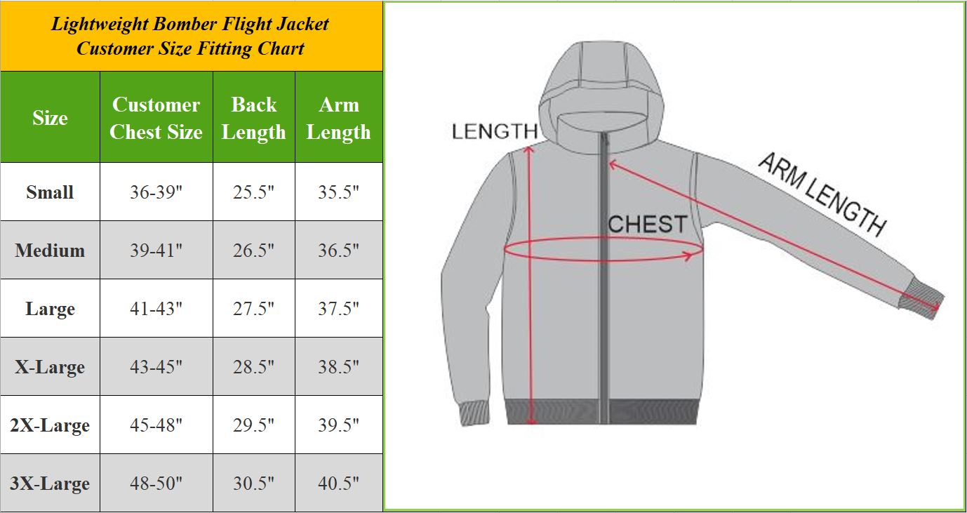 Mens Lightweight Bomber Jacket - Gallery 14