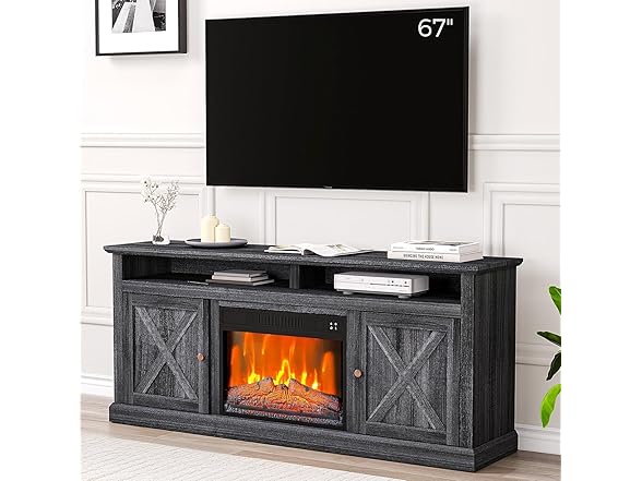 Takywep Takywep Fireplace & Remote Control