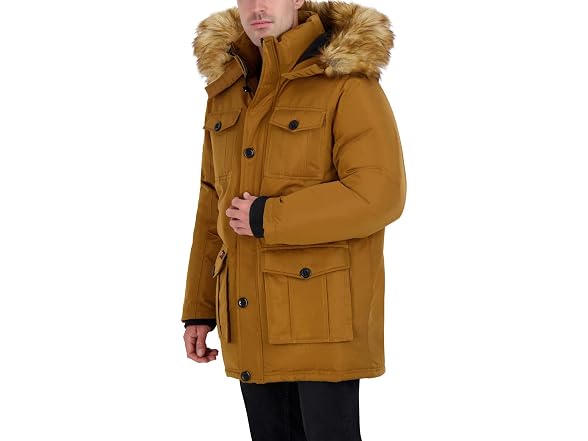 Canada Weather Gear Men (L) Parka Coat