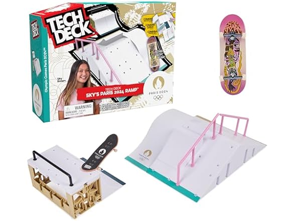 Tech Deck, Aurelien Giraud’s Olympic Paris 2024 Ramp