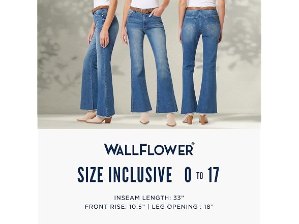 WallFlower Women (0) Fearless High-Rise Jeans