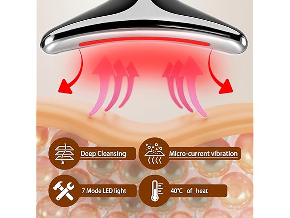 VGY 7-in-1 Glow Facial Massager