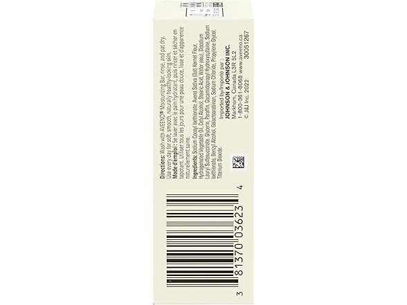 Aveeno Moisturizing Bar Dry Skin 3.5oz