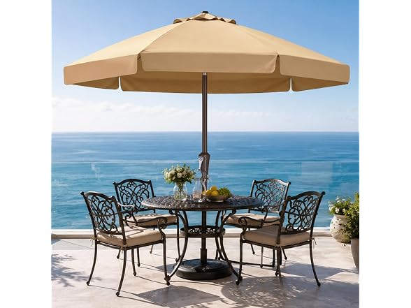 ABCCANOPY 7.5ft Scalloped Patio Umbrella
