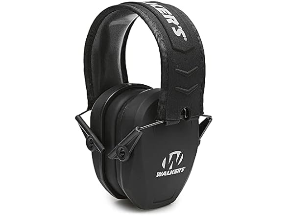 Walker's Razor Slim Passive Earmuff Low-Profile