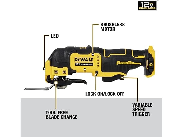 DEWALT DCS353B XTREME 12V MAX Oscillating Tool Only