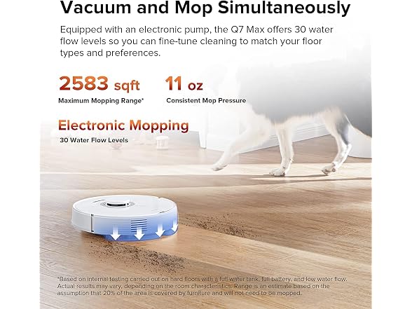 Roborock Q380RR-WHITE ROBOROCK Q7 MAX ROBOT VACUUM A