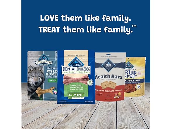 Blue Buffalo Dental Bones Mini Natural Dog Treats