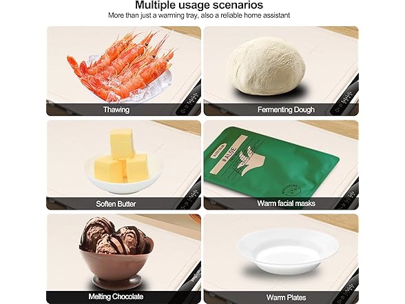 Food Electric Warming Mat Beige