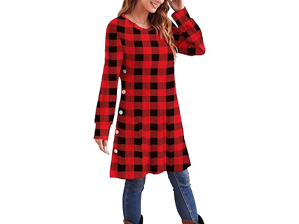 Kikibell Long Sleeve Knit Dress